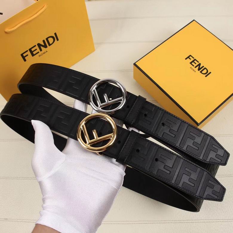 Fendi Belt 38mmX95-125cm 7D73